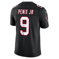 Atlanta Falcons Michael Penix Jr. Nike Black Alternate Throwback Vapor F.U.S.E. Stitched Limited Jersey