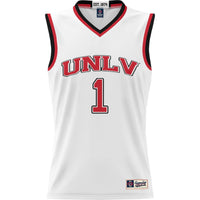 #1 UNLV Rebels GameDay Greats Lightweight Basketball Jersey - White