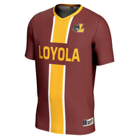 Loyola Chicago Ramblers GameDay Greats Pick-A-Player NIL Lightweight Soccer Jersey - Maroon