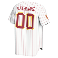 USC Trojans GameDay Greats NIL Pick-A-Player Baseball Lightweight Jersey - White