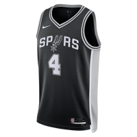 San Antonio Spurs Nike Icon Edition Swingman Jersey - Black - De'Aaron Fox