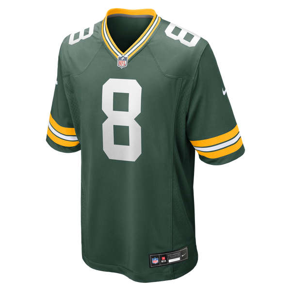 Green Bay Packers Josh Jacobs Nike Green Team Game Jersey