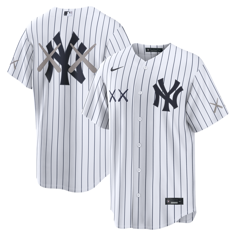 New York Yankees Nike x KAWS White Stadium Jersey