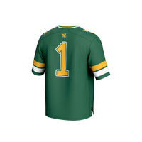#1 William & Mary Tribe GameDay Greats Collegiate Football Fashion Jersey - Green