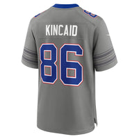 Buffalo Bills Dalton Kincaid Nike Gray Nickel City Game Jersey