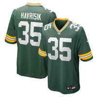 Green Bay Packers Lucas Havrisik Nike Green Team Game Jersey