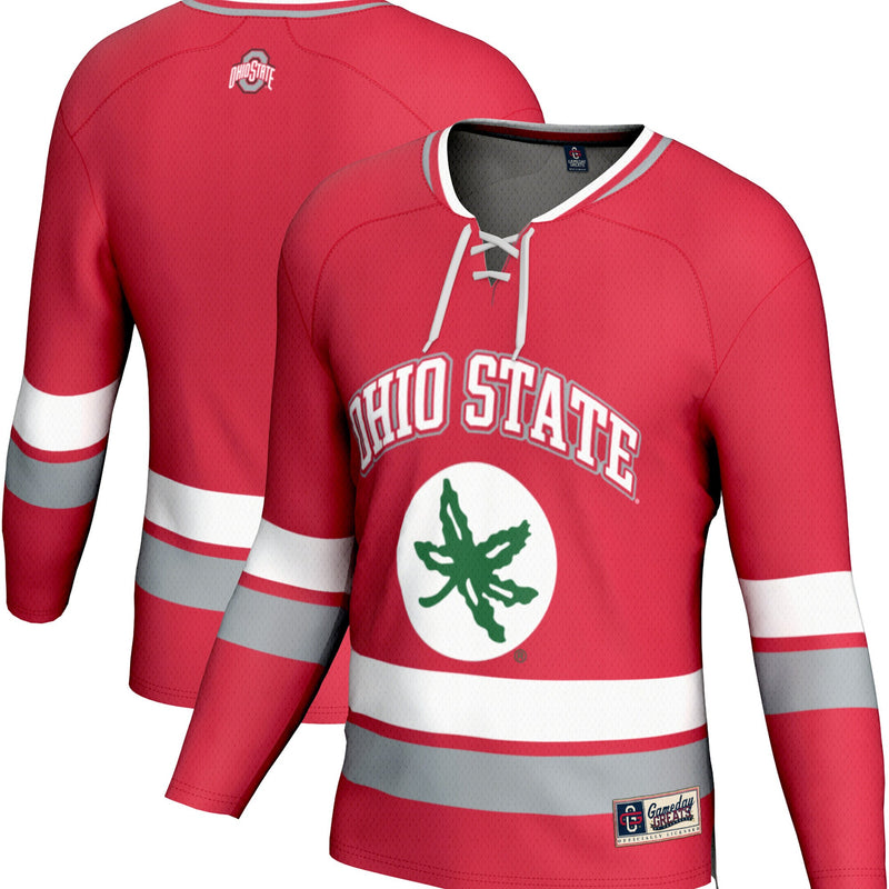Ohio State Buckeyes GameDay Greats Spirit Hockey Jersey - Scarlet