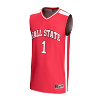 #1 Ball State Cardinals GameDay Greats Adult Lightweight Collegiate Basketball Fashion Jersey - Cardinal