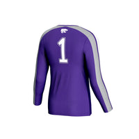 Kansas State Wildcats GameDay Greats #1 Lightweight Volleyball Fashion Jersey - Purple
