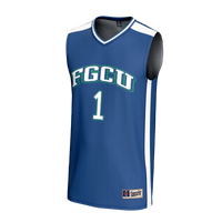 #1 Florida Gulf Coast Eagles GameDay Greats Lightweight Basketball Jersey - Blue