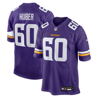 Minnesota Vikings Joe Huber Nike Purple Team Game Jersey