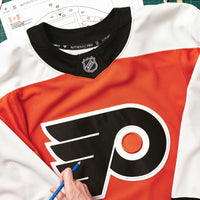 Philadelphia Flyers Fanatics Orange Home Authentic Pro Jersey
