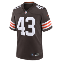 Cleveland Browns Mohamoud Diabate Nike Brown Team Game Jersey