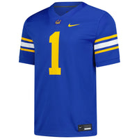 #1 Cal Bears Nike Alternate Game Football Jersey - Royal