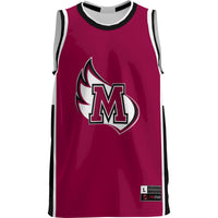 Meredith College Avenging Angels GameDay Greats Lightweight Basketball Jersey - Maroon