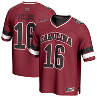 LaNorris Sellers South Carolina Gamecocks GameDay Greats NIL Lightweight Football Player Jersey - Garnet