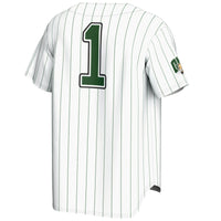 #1 Ohio Bobcats GameDay Greats Lightweight Baseball Jersey - White