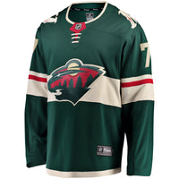 Minnesota Wild Brock Faber Fanatics Green Home Breakaway Player Jersey