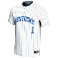 #1 Kentucky Wildcats GameDay Greats Lightweight Softball Fashion Jersey - White