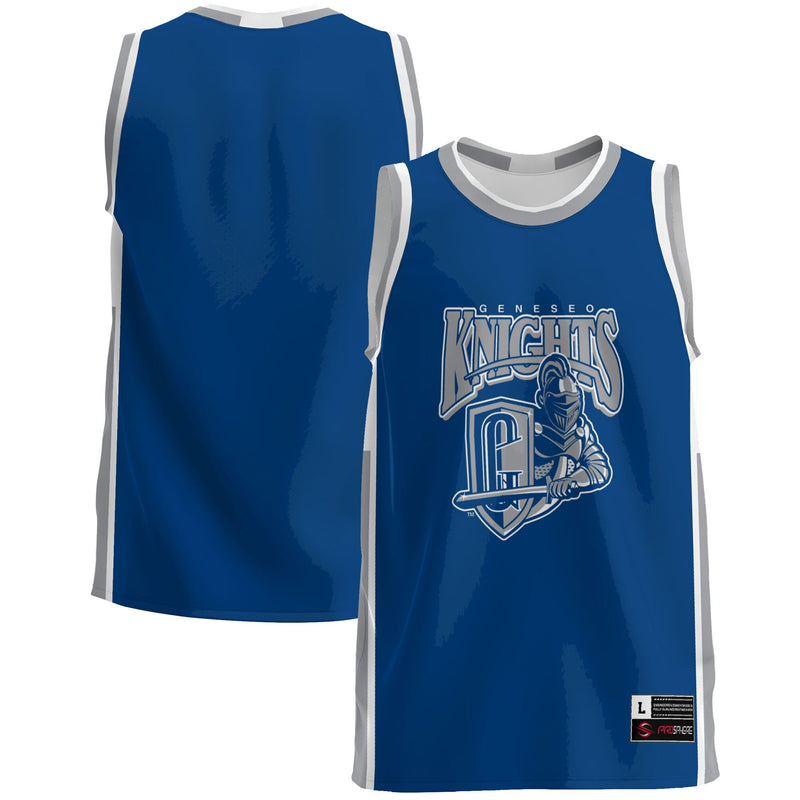 SUNY Geneseo Knights GameDay Greats Lightweight Basketball Jersey - Blue