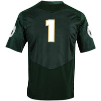 #1 Colorado State Rams Under Armour Replica Football Jersey - Green