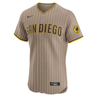 San Diego Padres Fernando Tatis Jr. Nike Khaki Sand Elite Jersey