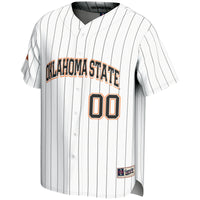 Oklahoma State Cowboys GameDay Greats NIL Pick-A-Player Lightweight Baseball Jersey - White