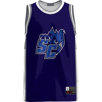 Southern Connecticut State Owls GameDay Greats Lightweight Basketball Jersey - Blue