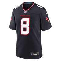 Houston Texans Cade Stover Nike Navy Team Game Jersey