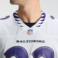 Baltimore Ravens Derrick Henry Nike White Game Jersey