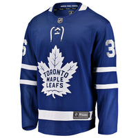 Toronto Maple Leafs Dakota Mermis Fanatics Blue Home Breakaway Jersey