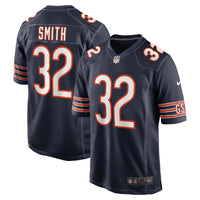 Chicago Bears Terell Smith Nike Navy Game Jersey