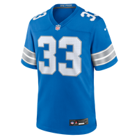 Detroit Lions Sione Vaki Nike Blue Team Game Jersey