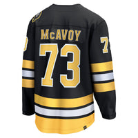 Boston Bruins Charlie McAvoy Fanatics Black Home Breakaway Player Jersey