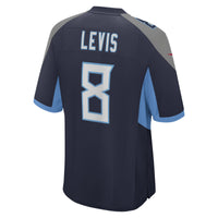 Tennessee Titans Will Levis Nike Navy Game Jersey