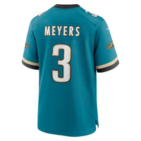 Jacksonville Jaguars Jakobi Meyers Nike Teal Alternate 2 Prowler Throwback Game Jersey