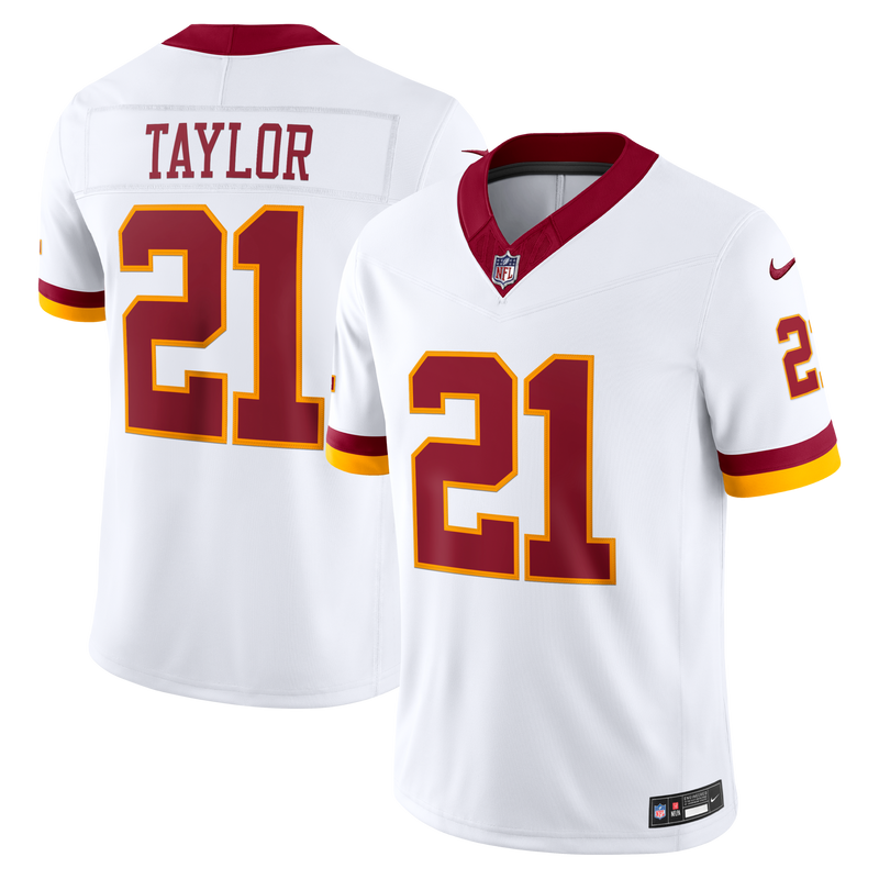 Washington Commanders Sean Taylor Nike White Vapor F.U.S.E. Stitched Retired Limited Jersey