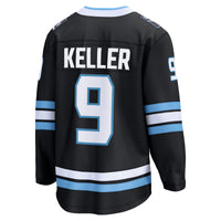 Utah Mammoth Clayton Keller Fanatics Black Home Breakaway Player Jersey