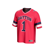 #1 Dayton Flyers GameDay Greats Lightweight Collegiate Football Fashion Jersey - Red