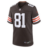 Cleveland Browns Luke Floriea Nike Brown Team Game Jersey