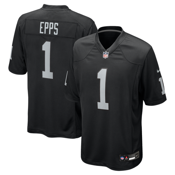 Las Vegas Raiders Marcus Epps Nike Black Game Player Jersey