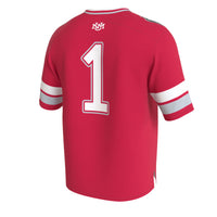 New Mexico Lobos GameDay Greats Lightweight Collegiate Football Fashion Jersey - Cherry