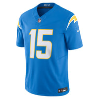 Los Angeles Chargers Ladd McConkey Nike Powder Blue Team Vapor F.U.S.E. Limited Jersey