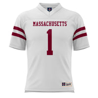 #1 UMass Minutemen GameDay Greats Football Jersey - White