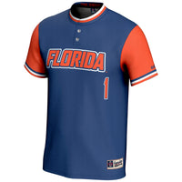 #1 Florida Gators GameDay Greats Lightweight Softball Jersey - Royal