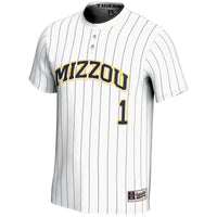 #1 Missouri Tigers GameDay Greats Lightweight Softball Jersey - White