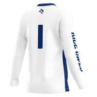 #1 Rice Owls GameDay Greats Lightweight Volleyball Jersey - White