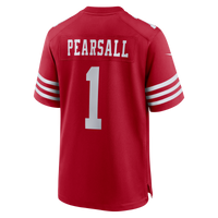 San Francisco 49ers Ricky Pearsall Nike Scarlet Team Game Jersey
