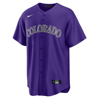 Colorado Rockies Kris Bryant Nike Purple Alternate Replica Player Jersey