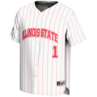 #1 Illinois State Redbirds GameDay Greats Lightweight Baseball Jersey - White